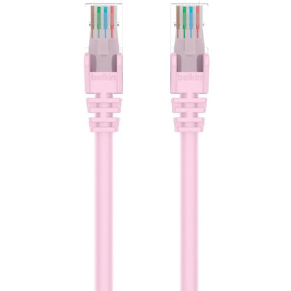Belkin RJ45 Category 6 Snagless Patch Cable A3L980-75-PNK-S