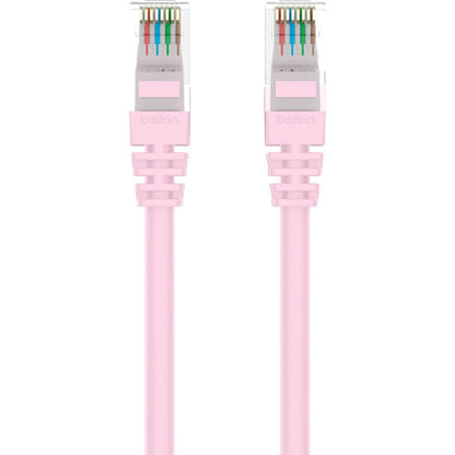 Belkin RJ45 Category 6 Snagless Patch Cable A3L980-75-PNK-S