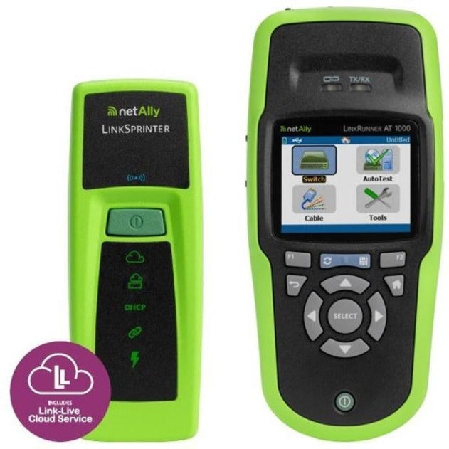 NetAlly LinkSolutions-Kit - Kit testeur réseau - LinkRunner AT 2000 et étui LinkRunner AT + pack de 2 étuis LinkSprinter 300 et LinkSprinter LINKSOLUTIONS-KIT