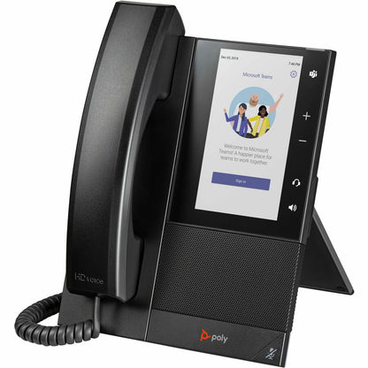 Téléphone IP Poly CCX 505 - Filaire - Filaire - Bluetooth - Bureau, Montage mural - Noir 849A5AA#ABA
