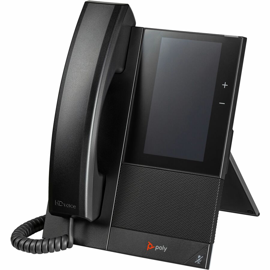 Téléphone IP Poly CCX 505 - Filaire - Filaire - Bluetooth - Bureau, Montage mural - Noir 849A5AA#ABA