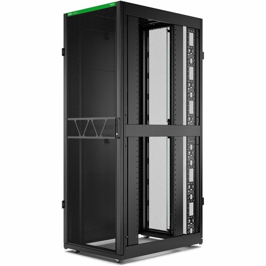 Rack serveur APC by Schneider Electric NetShelter SX Gen 2, 45U, 2124H x 750L x 1070P mm, avec côtés, noir AR3155B2