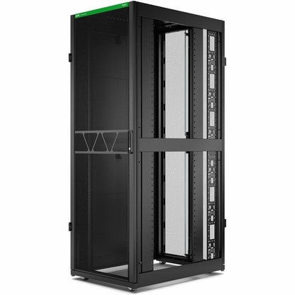 Rack serveur APC by Schneider Electric NetShelter SX Gen 2, 45U, 2124H x 750L x 1070P mm, avec côtés, noir AR3155B2