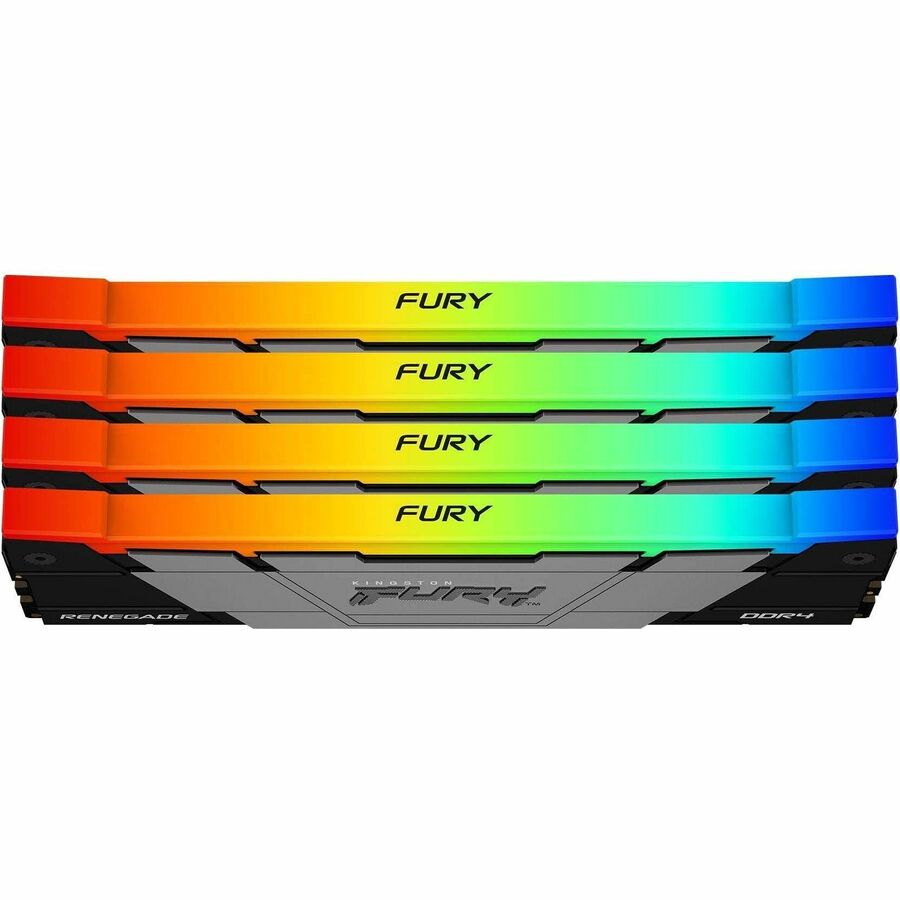 Kit de mémoire Kingston FURY Renegade 64 Go (4 x 16 Go) DDR4 SDRAM KF432C16RB12AK4/64