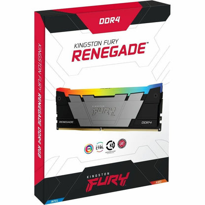 Kit de mémoire Kingston FURY Renegade 64 Go (4 x 16 Go) DDR4 SDRAM KF432C16RB12AK4/64