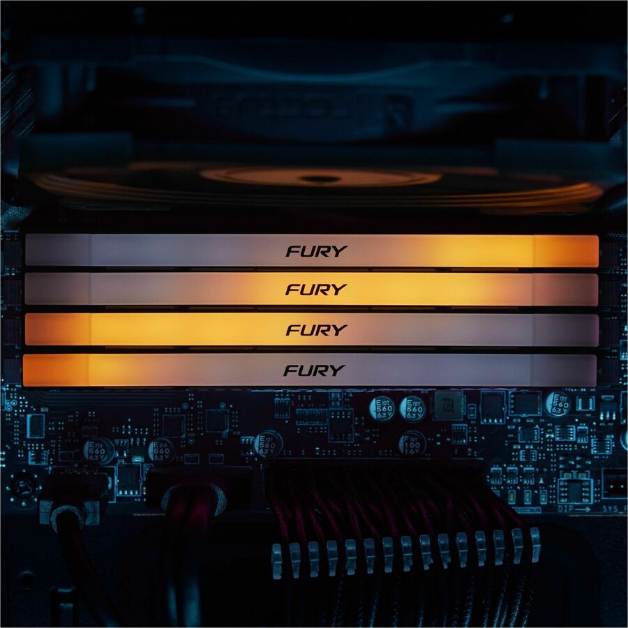 Kit de mémoire Kingston FURY Renegade 64 Go (4 x 16 Go) DDR4 SDRAM KF432C16RB12AK4/64