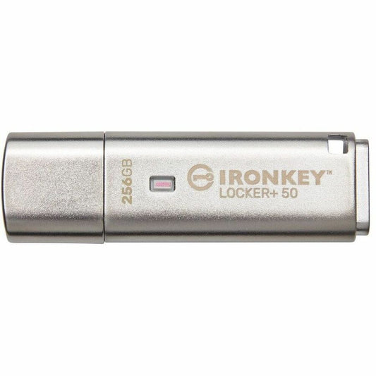 Clé USB 3.2 (1ère génération) Type A Kingston IronKey+ 50 256 Go IKLP50/256 Go