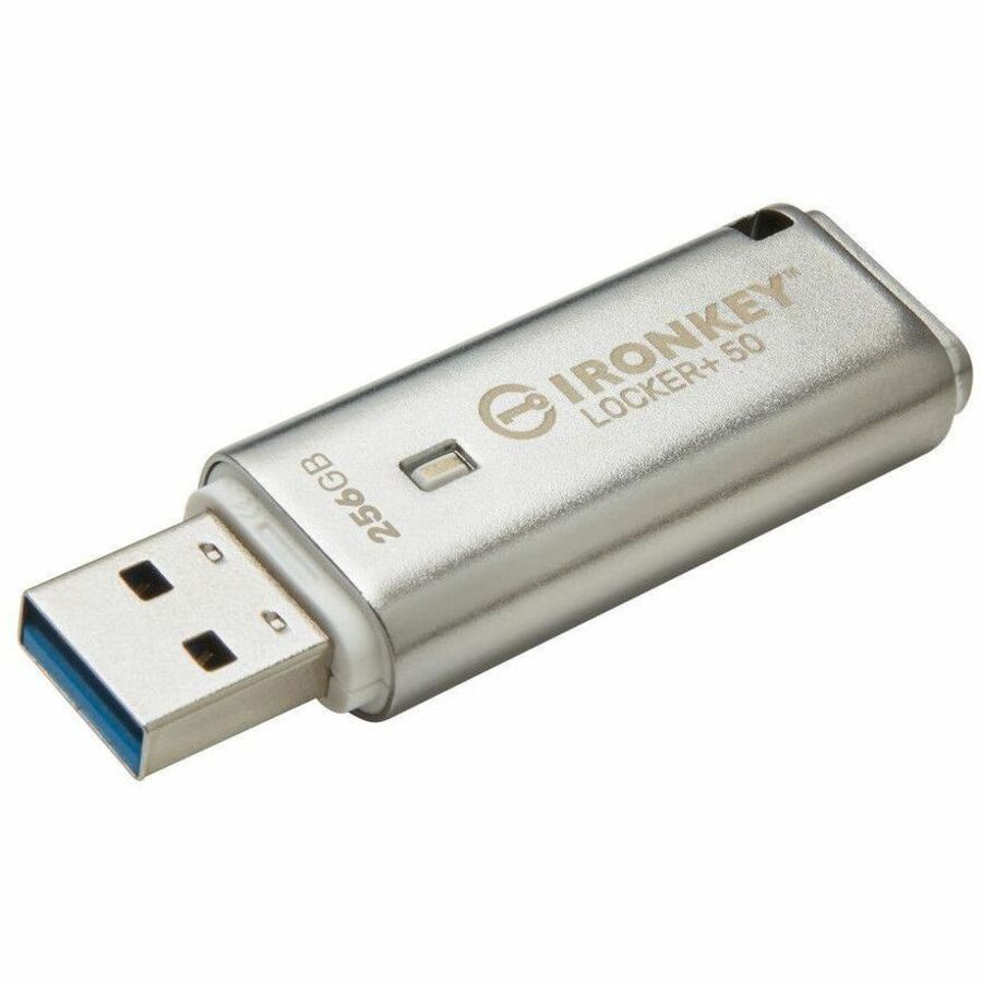 Clé USB 3.2 (1ère génération) Type A Kingston IronKey+ 50 256 Go IKLP50/256 Go