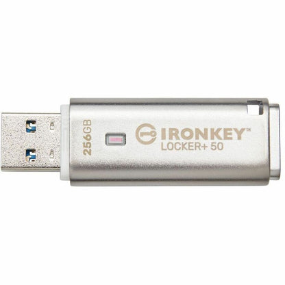 Clé USB 3.2 (1ère génération) Type A Kingston IronKey+ 50 256 Go IKLP50/256 Go