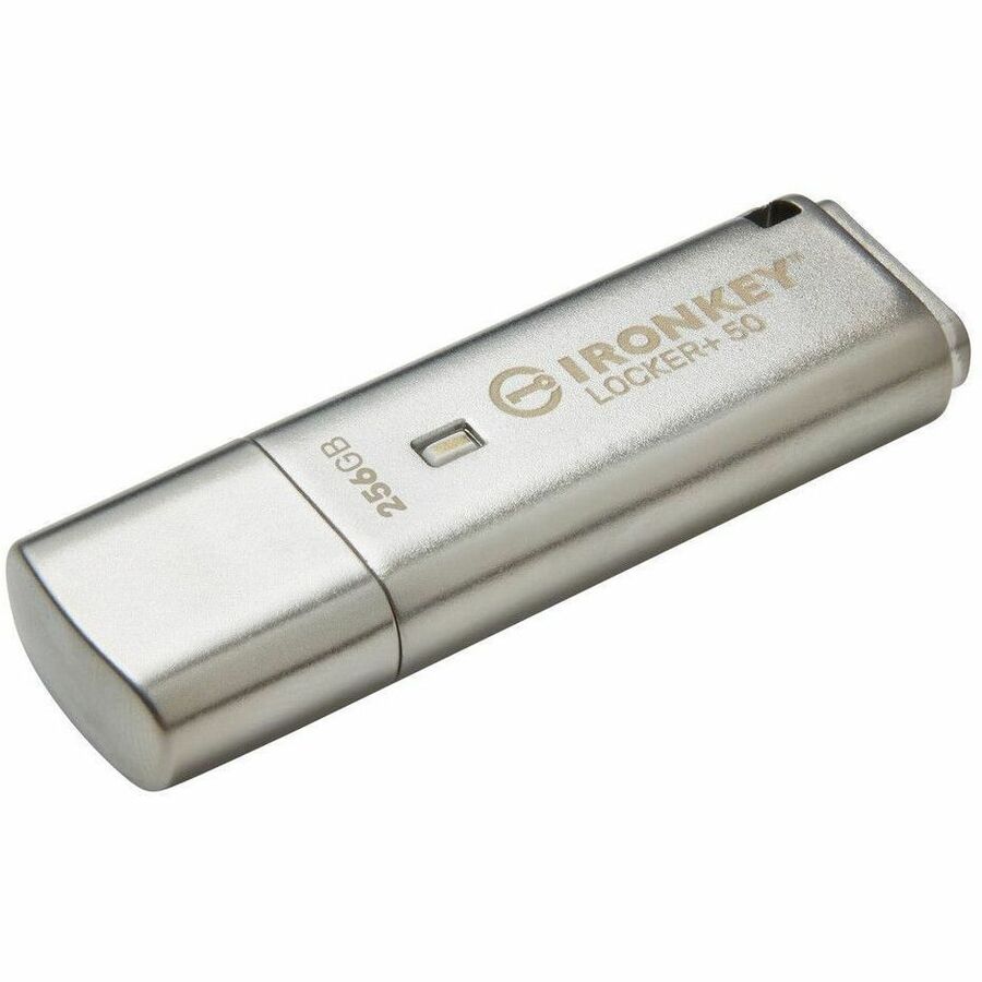 Clé USB 3.2 (1ère génération) Type A Kingston IronKey+ 50 256 Go IKLP50/256 Go