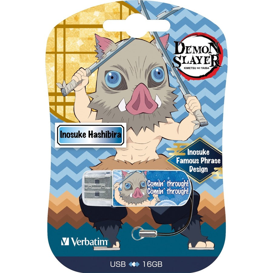 Clé USB Demon Slayer 16 Go Verbatim - Inosuke 71256
