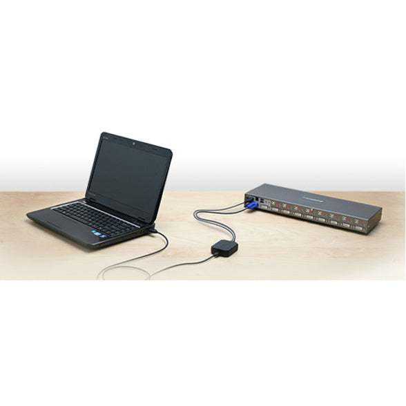 IOGEAR Portable Laptop Console Crash Cart Adapter (TAA Compliant) GUC211V