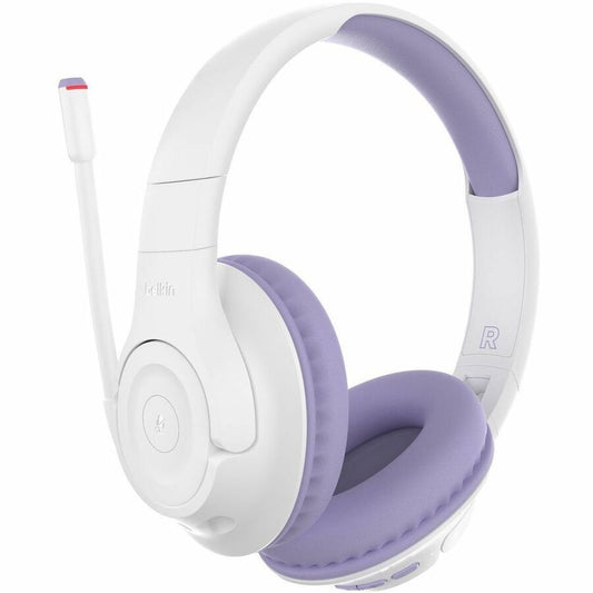 Casque supra-auriculaire sans fil Belkin SoundForm Inspire pour enfants AUD006BTLV