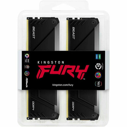 Kit de mémoire Kingston FURY Beast 64 Go (4 x 16 Go) DDR4 SDRAM KF426C16BB12AK4/64