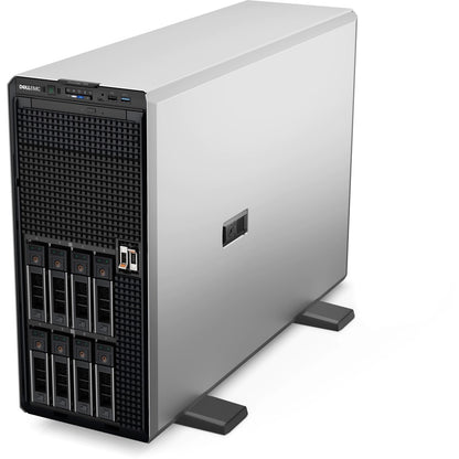 Serveur tour Dell EMC PowerEdge T550 5U - Intel Xeon Silver 4310 2,10 GHz - 16 Go RAM - 480 Go SSD - Contrôleur SAS 12 Gbit/s C4T52