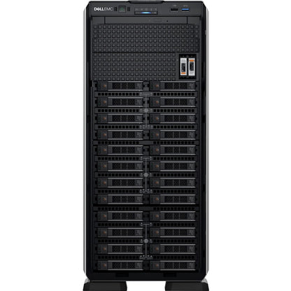 Serveur tour Dell EMC PowerEdge T550 5U - Intel Xeon Silver 4310 2,10 GHz - 16 Go RAM - 480 Go SSD - Contrôleur SAS 12 Gbit/s C4T52