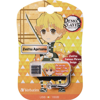Clé USB Demon Slayer 16 Go Verbatim - Zenitsu 71257