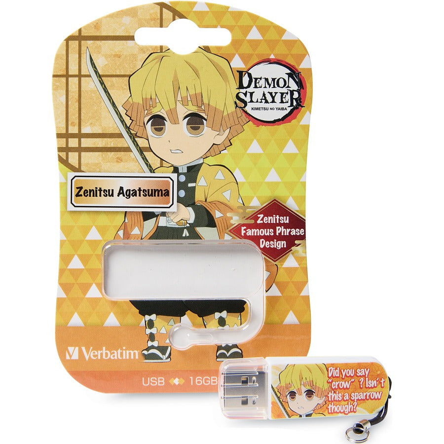 Clé USB Demon Slayer 16 Go Verbatim - Zenitsu 71257