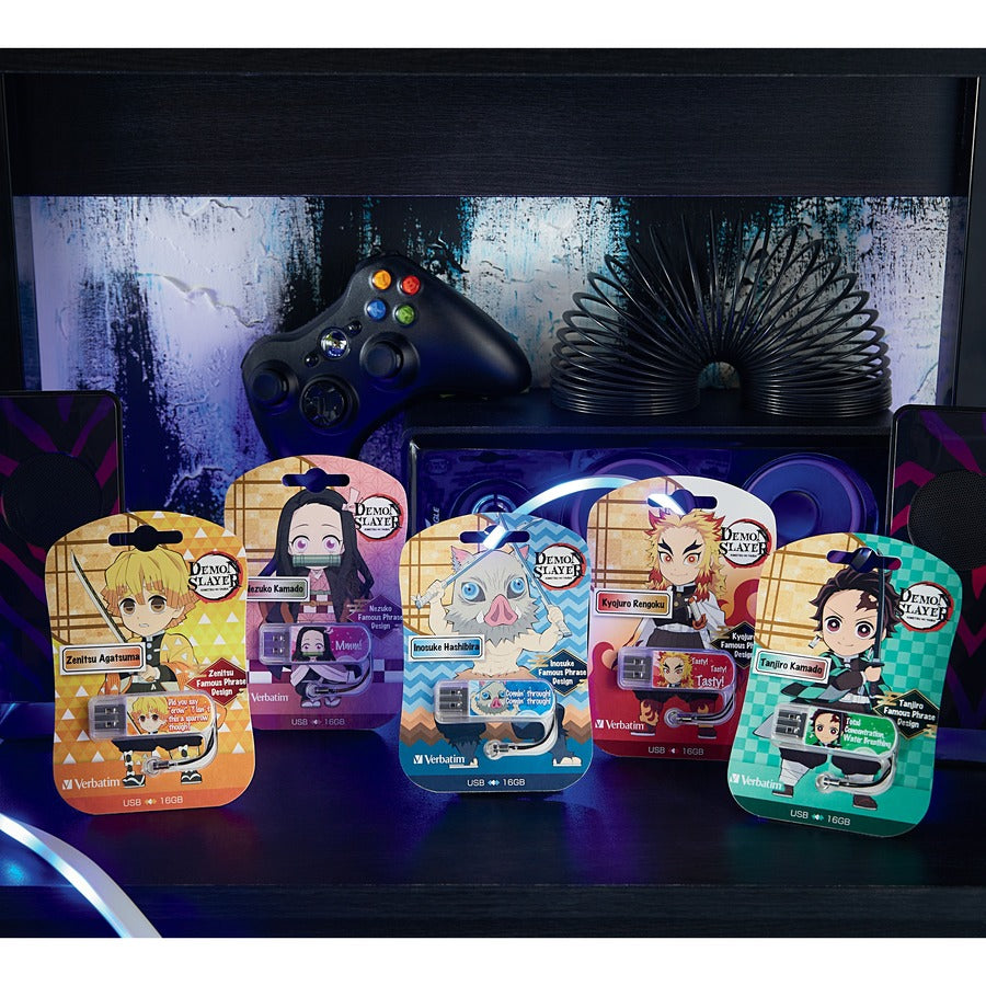Clé USB Demon Slayer 16 Go Verbatim - Zenitsu 71257