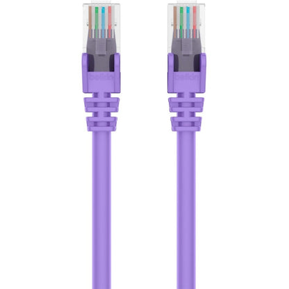 Belkin RJ45 Category 6 Snagless Patch Cable A3L980-12-PUR-S