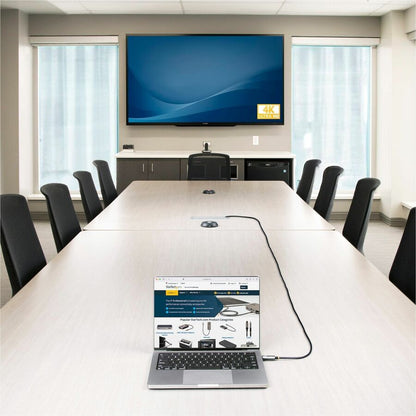 Câble optique actif (AOC) USB-C vers HDMI 2.0 StarTech.com de 15,2 m (50 pi), 4K 60 Hz, câble adaptateur USB Type-C vers HDMI, classé CL3 146B-USBC-HDMI4K-AOC