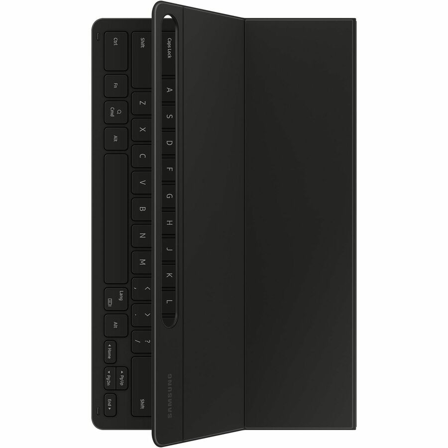 Samsung Keyboard/Cover Case (Book Fold) Samsung Galaxy Tab S9+, Galaxy Tab S9 FE+ Tablet, Stylus - French, English Keyboard - Black EF-DX810BBEGCA