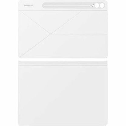 Samsung Smart Carrying Case (Book Fold) Samsung Galaxy Tab S9+ Tablet - White EF-BX810PWEGCA