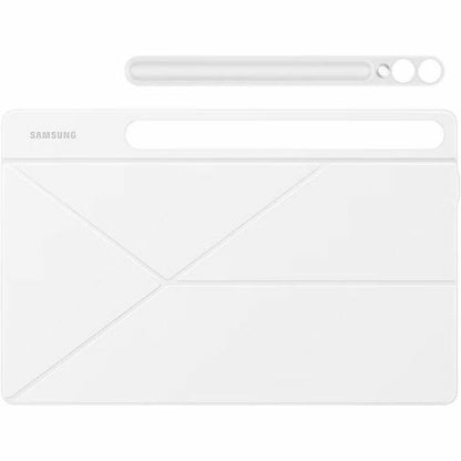 Samsung Smart Carrying Case (Book Fold) Samsung Galaxy Tab S9+ Tablet - White EF-BX810PWEGCA