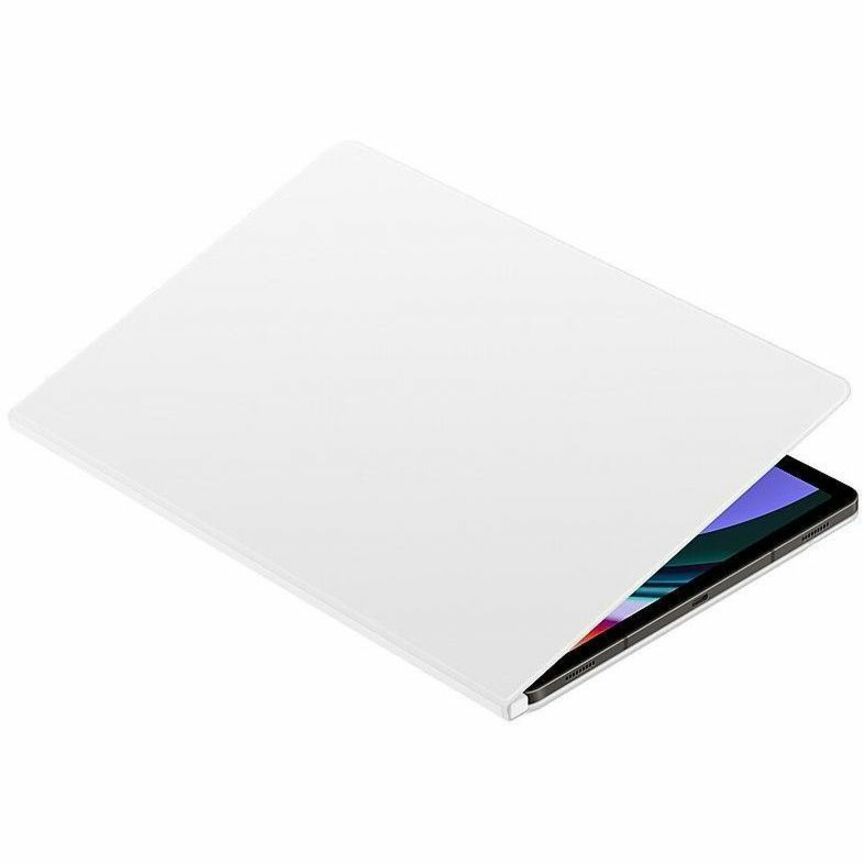 Samsung Smart Carrying Case (Book Fold) Samsung Galaxy Tab S9+ Tablet - White EF-BX810PWEGCA