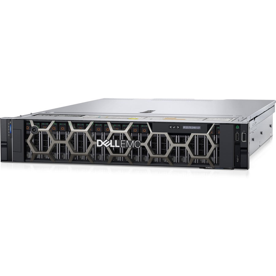 Serveur montable en rack 2U Dell EMC PowerEdge R750xs - 2 x Intel Xeon Gold 5318Y 2,10 GHz - 32 Go de RAM - 480 Go SSD - (1 x 480 Go) Configuration SSD - Serial ATA/600, contrôleur Serial Attached SCSI (SAS) PT8PF