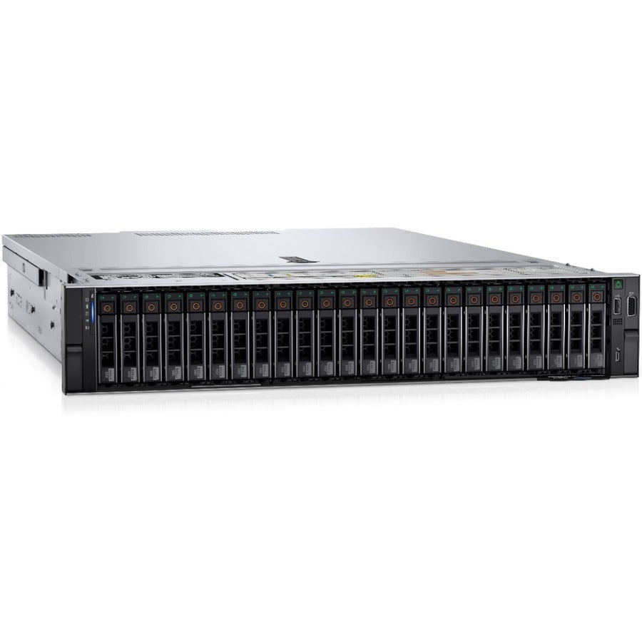 Serveur montable en rack 2U Dell EMC PowerEdge R750xs - 2 x Intel Xeon Gold 5318Y 2,10 GHz - 32 Go de RAM - 480 Go SSD - (1 x 480 Go) Configuration SSD - Serial ATA/600, contrôleur Serial Attached SCSI (SAS) PT8PF