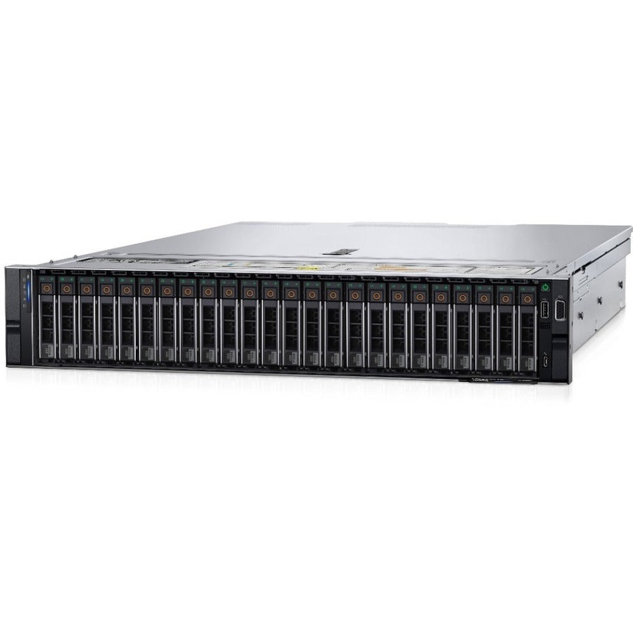 Serveur montable en rack 2U Dell EMC PowerEdge R750xs - 2 x Intel Xeon Gold 5318Y 2,10 GHz - 32 Go de RAM - 480 Go SSD - (1 x 480 Go) Configuration SSD - Serial ATA/600, contrôleur Serial Attached SCSI (SAS) PT8PF