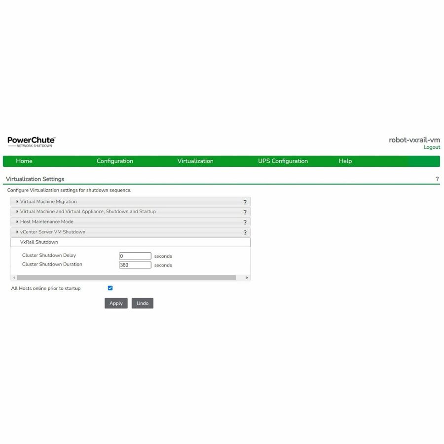 Licence numérique APC by Schneider Electric, PowerChute Network Shutdown pour la virtualisation et l'HCI, licence 1 an SWPCNS1Y-DIGI