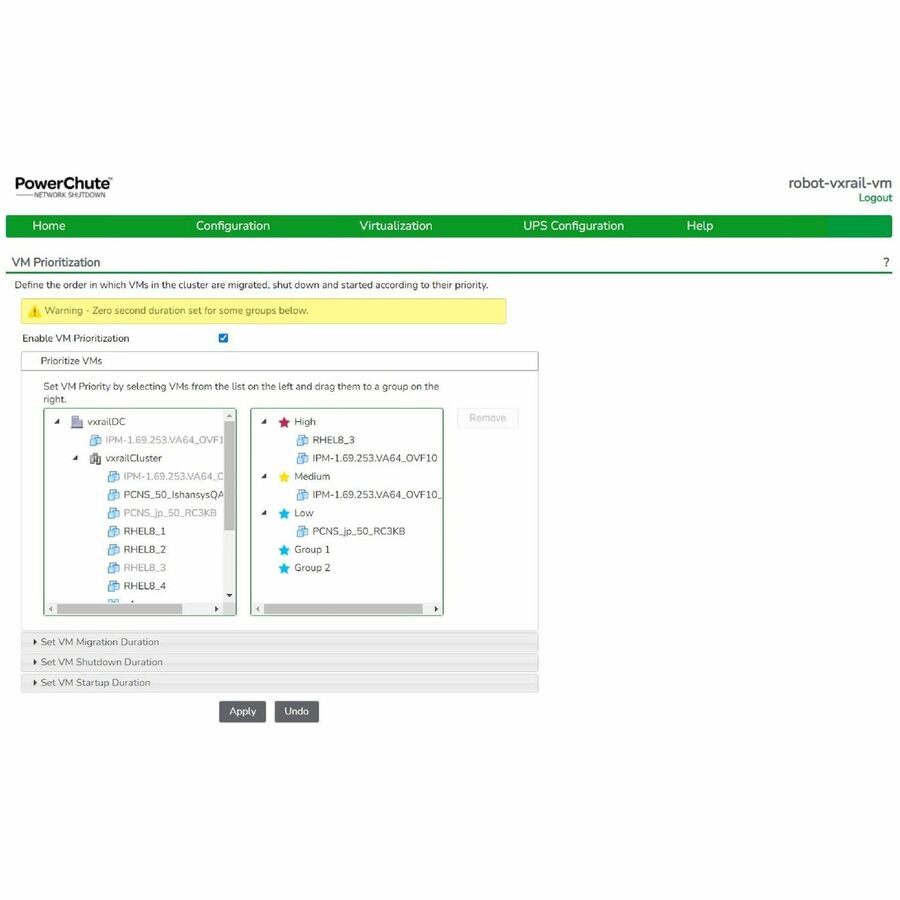Licence numérique APC by Schneider Electric, PowerChute Network Shutdown pour la virtualisation et l'HCI, licence 1 an SWPCNS1Y-DIGI