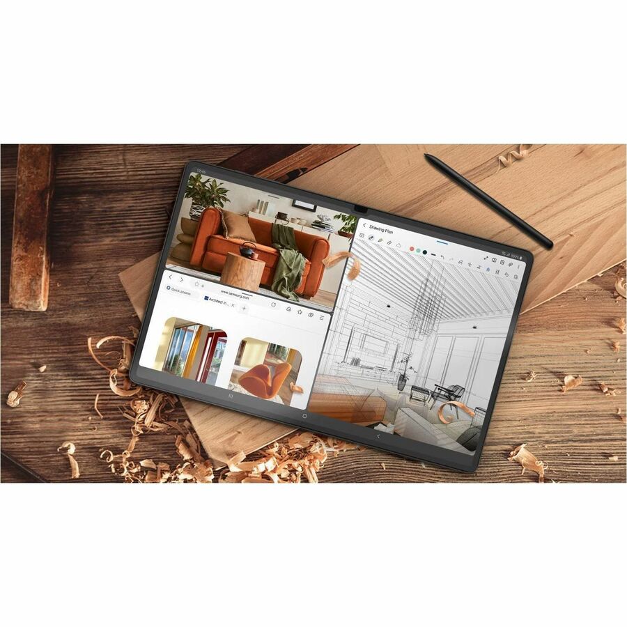 Protection d'écran antireflet transparente pour Samsung Galaxy Tab S9 Ultra EF-UX910CTEGCA