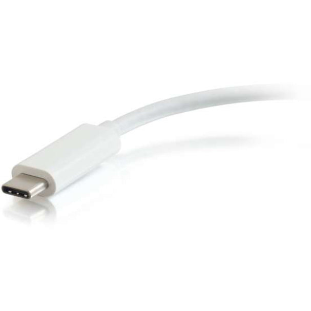 Hub USB C Ethernet et USB 3 ports C2G - Blanc 29746