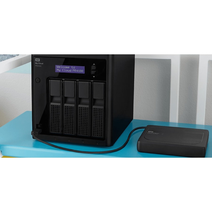 Disque dur de stockage en réseau WD My Cloud Pro Series WDBNFA0560KBK-NESN