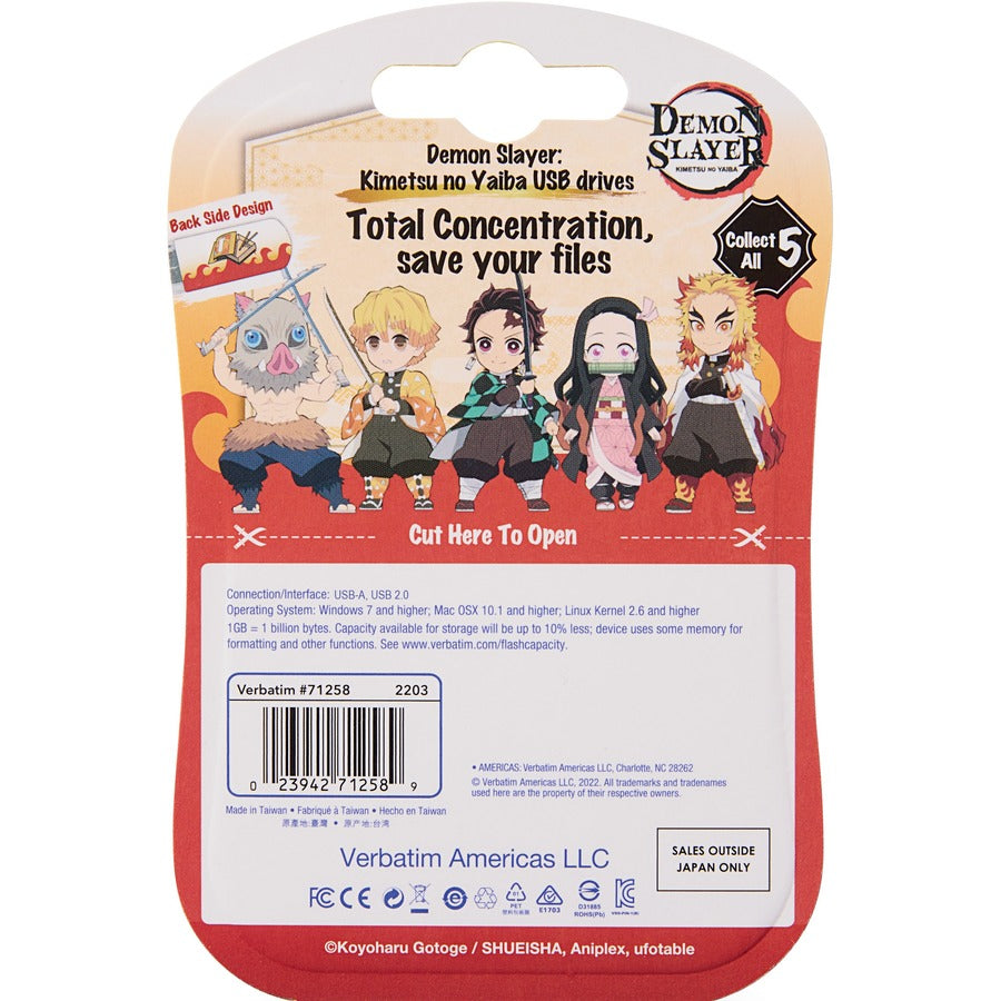 Clé USB Demon Slayer 16 Go Verbatim - Rengoku 71258