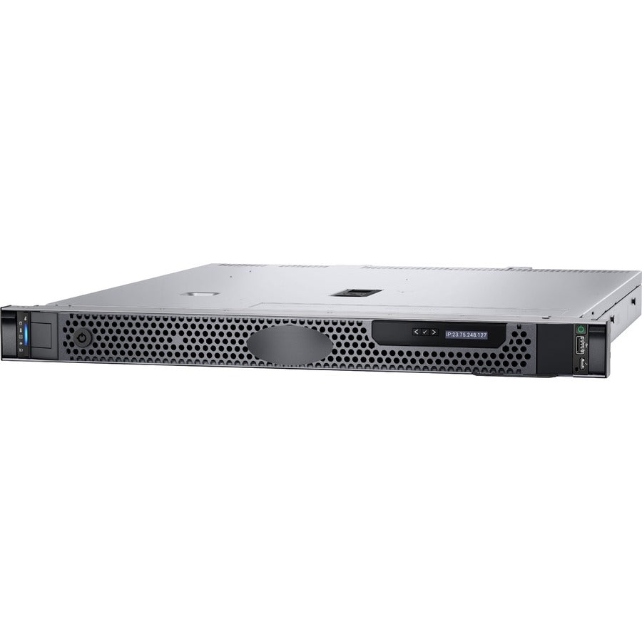 Serveur montable en rack Dell EMC PowerEdge R350 1U - 1 x Intel Xeon E-2314 2,80 GHz - 8 Go de RAM - 480 Go de SSD - 12 Gb/s SAS, Serial ATA/600 Contrôleur VXV62