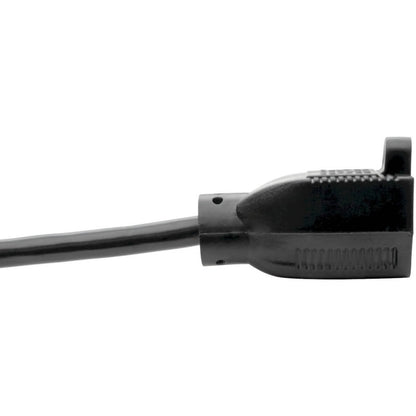 Câble d'extension de cordon d'alimentation Tripp Lite 1 pi 5-15P vers 5-15R 10 A 18 AWG 1 pi P022-001