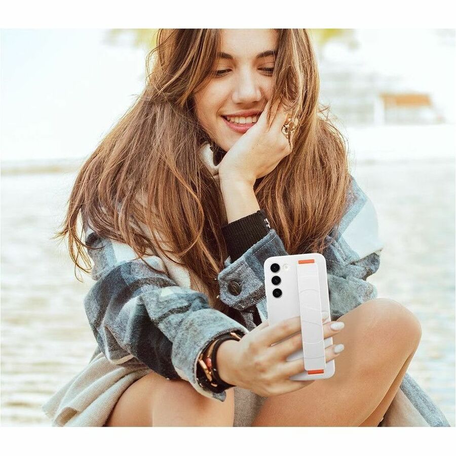 Coque en silicone pour Samsung Galaxy S23+ EF-GS916TWEGCA