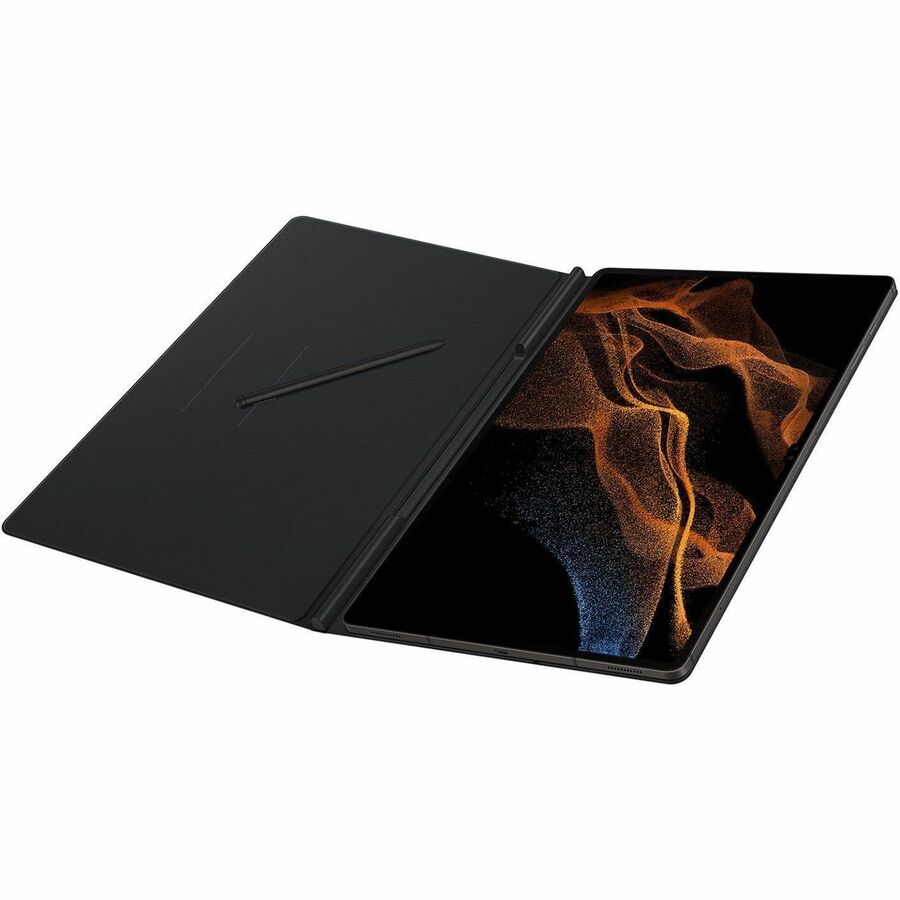 Étui de transport Samsung EF-BX900 (pliable en livre) pour tablette PC Samsung Galaxy Tab S8 Ultra - Noir EF-BX900PBEGCA