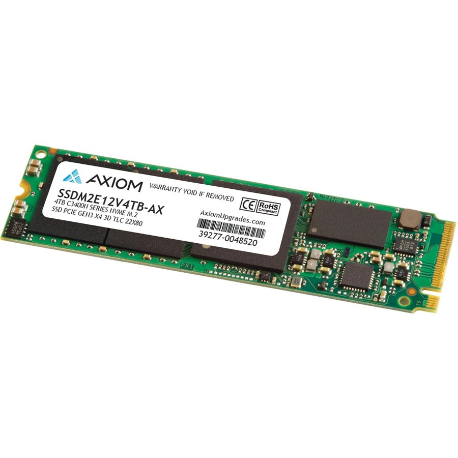 Disque SSD Axiom 4 To - M.2 interne - PCI Express NVMe (PCI Express NVMe 3.0 x4) SSDM2E12V4TB-AX