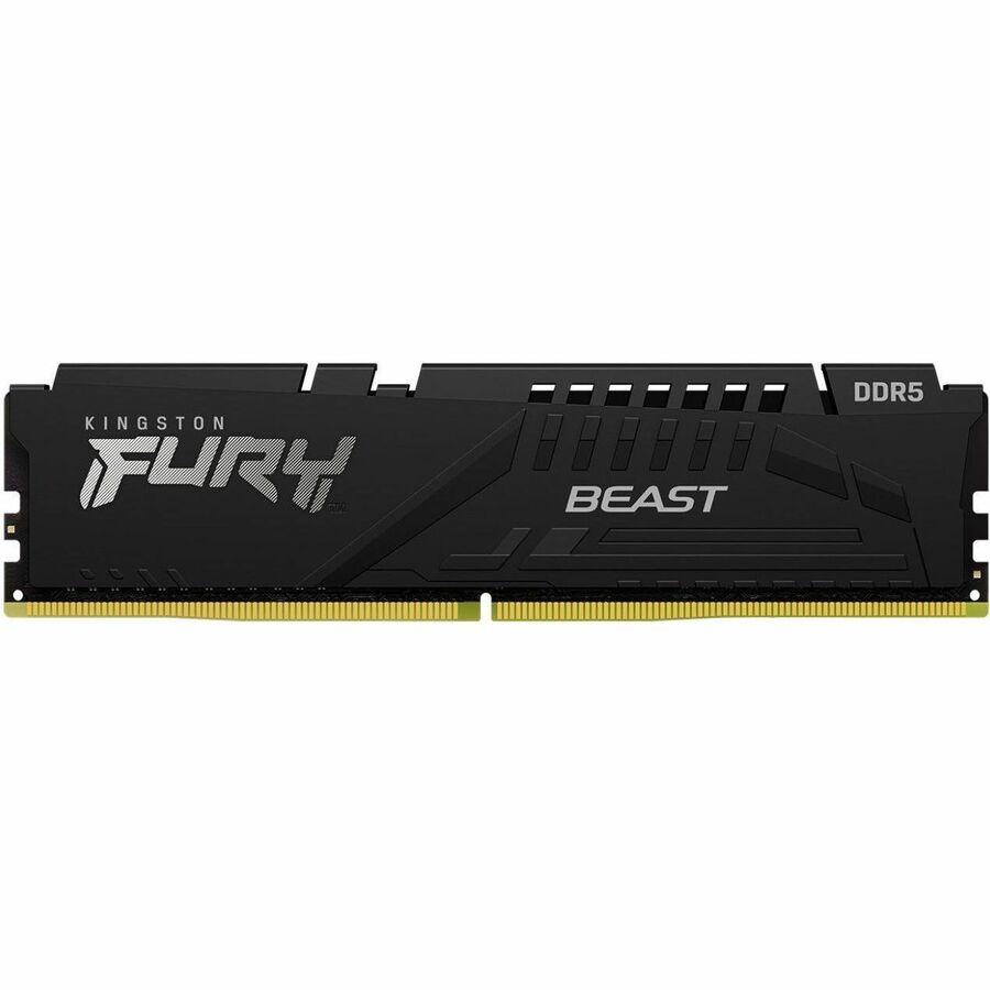 Kingston 64 Go (4 x 16 Go) DDR5 6 000 MT/s CL40 FURY Beast Noir XMP KF560C40BBK4-64