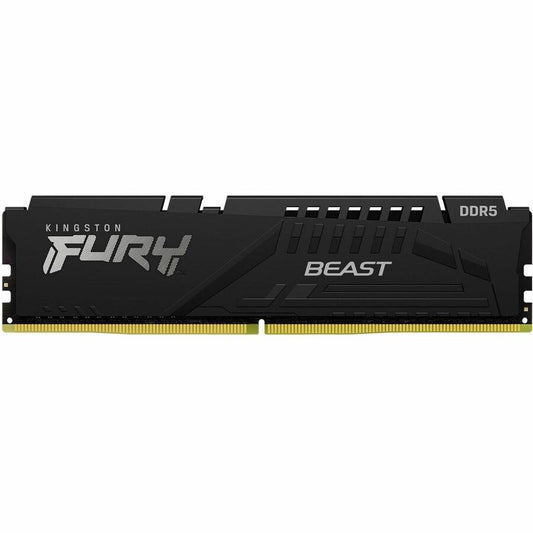 Kingston 64 Go (4 x 16 Go) DDR5 6 000 MT/s CL40 FURY Beast Noir XMP KF560C40BBK4-64