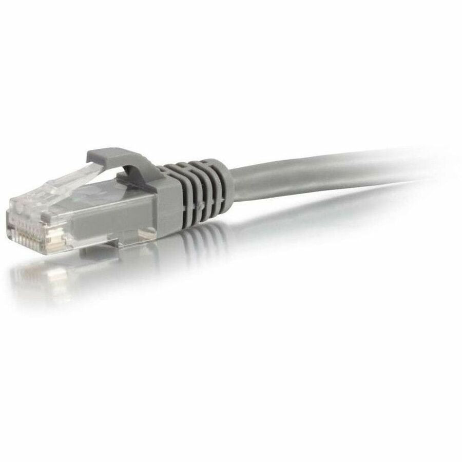 Câble de raccordement réseau Ethernet Cat6a anti-accroc non blindé (UTP) C2G de 1,2 m (4 pi) - Gris CG00658