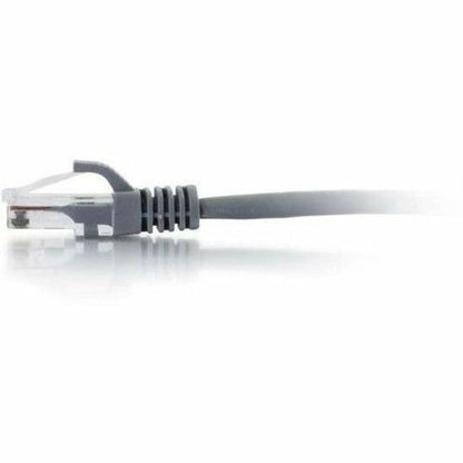 Câble de raccordement réseau Ethernet Cat6a anti-accroc non blindé (UTP) C2G de 1,2 m (4 pi) - Gris CG00658