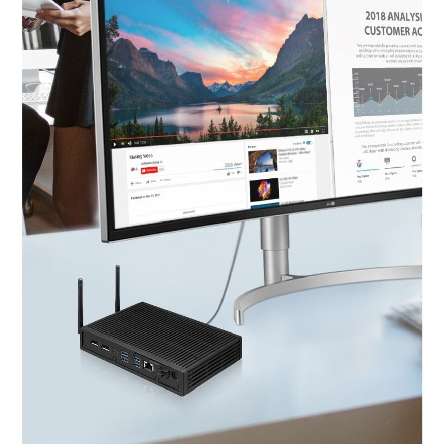 Client léger LG CL600W - Intel Celeron J4105 Quad-core (4 cœurs) 1,50 GHz CL600W-AC