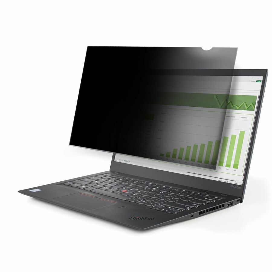 StarTech.com Filtre de confidentialité pour ordinateur portable 17,3 pouces 16:9, écran de confidentialité antireflet avec réduction de la lumière bleue de 51 %, angle de vue de +/- 30°, mat/brillant 173L-PRIVACY-SCREEN