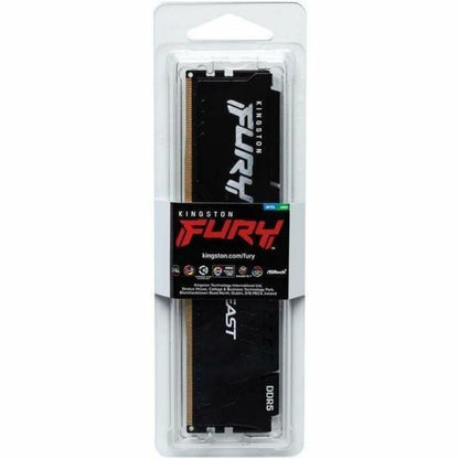 Kingston 32 Go (2 x 16 Go) DDR5 6 800 MT/s CL34 FURY Beast Noir XMP KF568C34BBK2-32